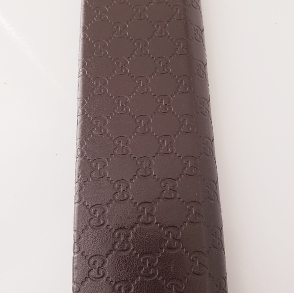 Gucci Brown/Tan Women's Logo Accent Eyeglasses - Picture 8 of 11